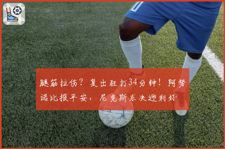 腿筋拉伤？复出狂打34分钟！阿努诺比报平安，尼克斯东决迎利好